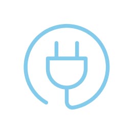 確保用電安全圖示
